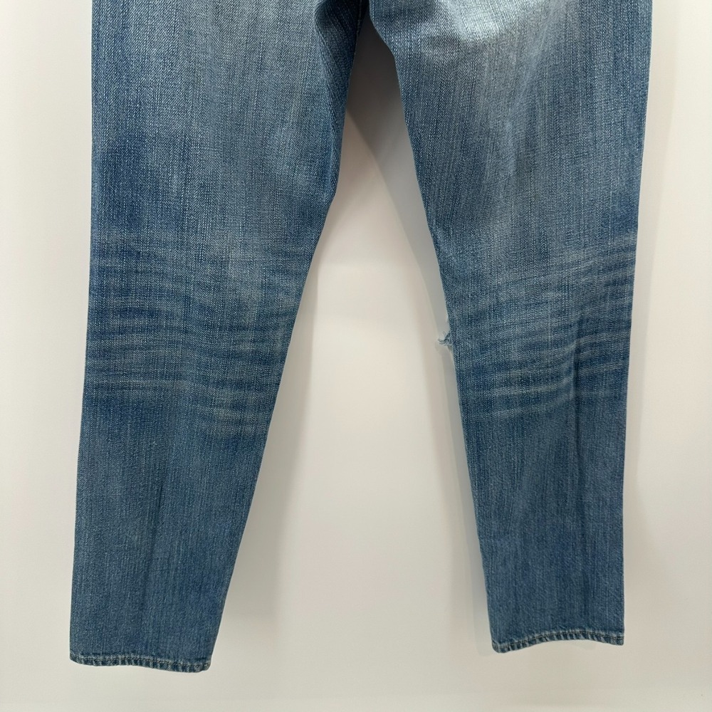 Lucky Brand Sienna Cigarette Jeans Womens 0/25 Blue Denim Distressed Skinny - Picture 4 of 11